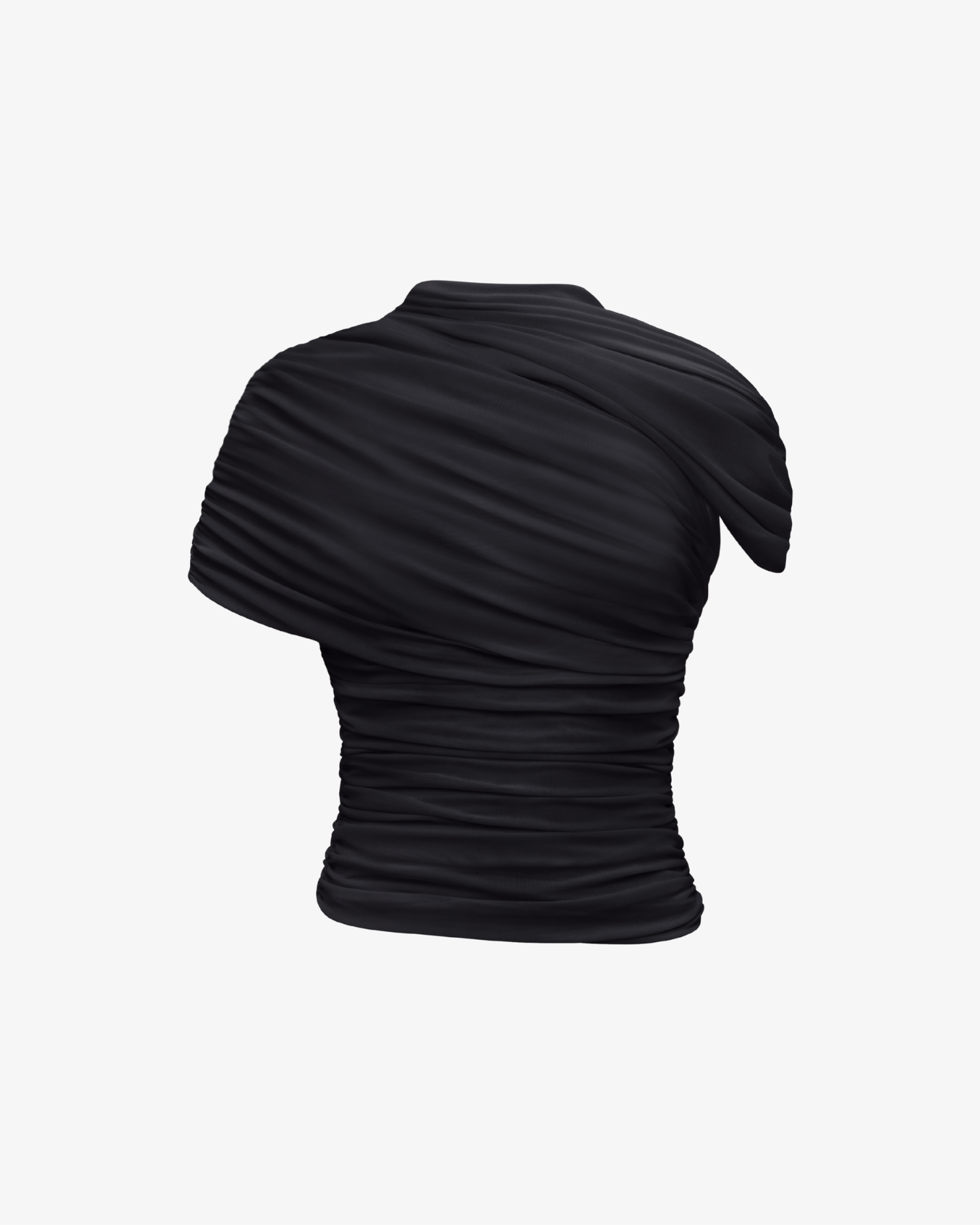 The Draped Shoulder Top