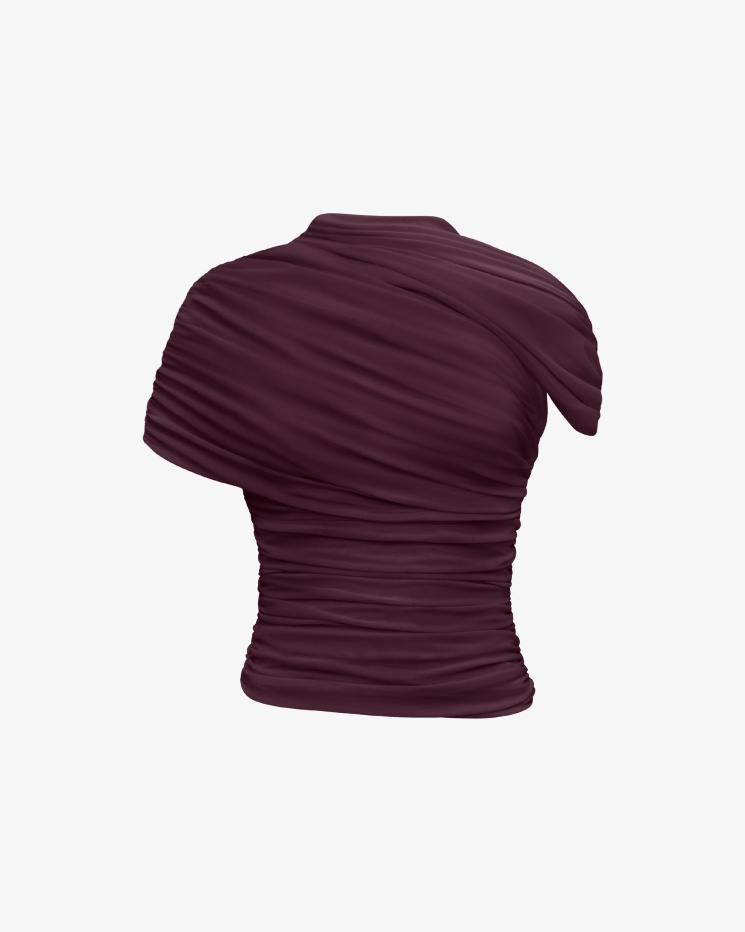 The Draped Shoulder Top