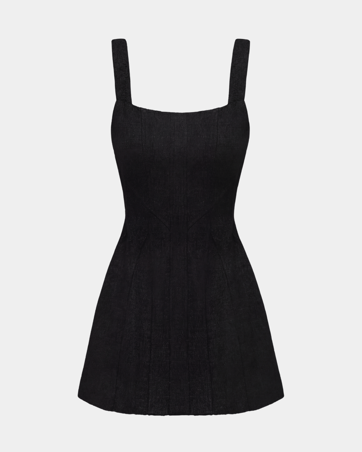 The Boucle A-Line Mini Dress