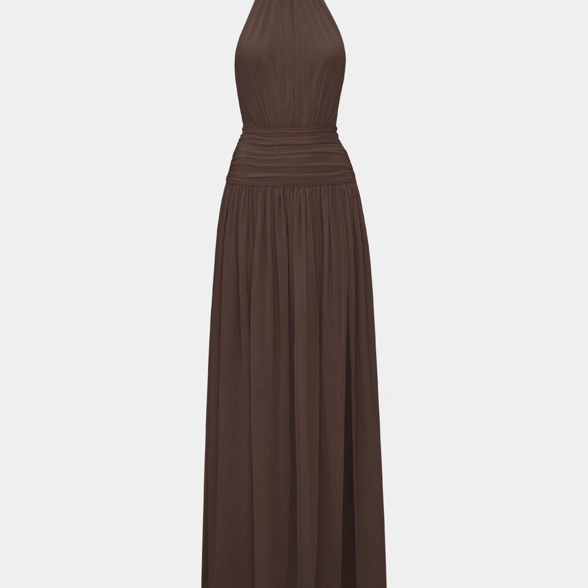 The Halter Slit Gown