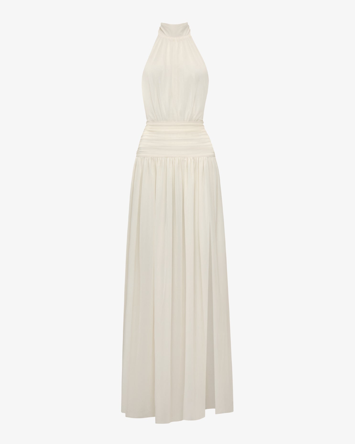 The Halter Slit Gown