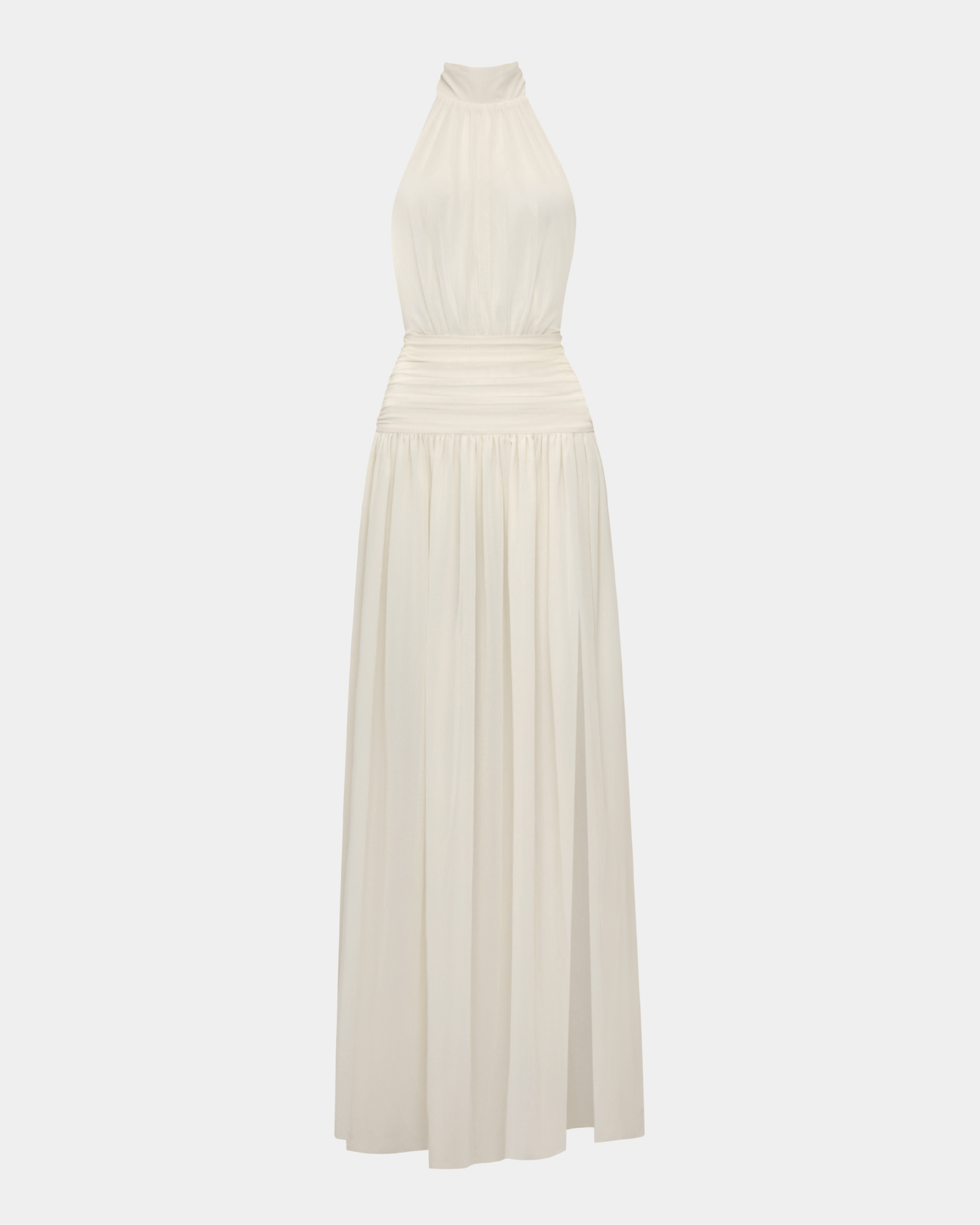 The Halter Slit Gown