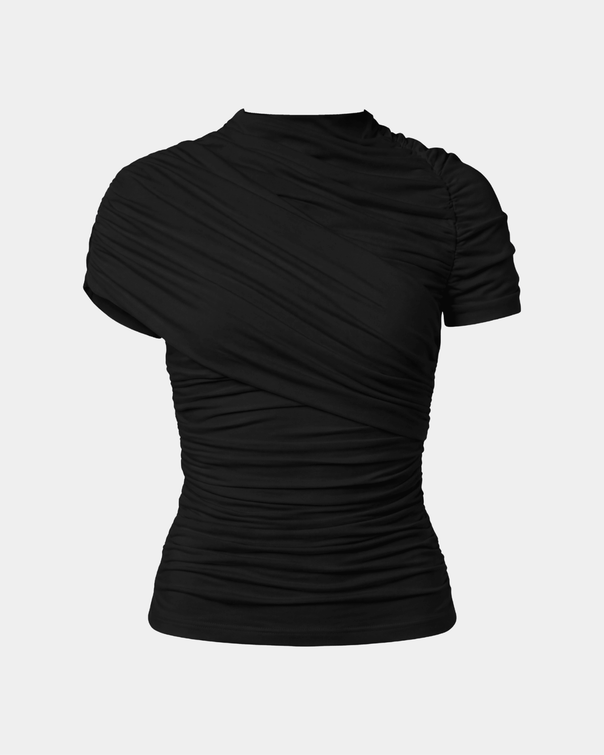 The Draped Shoulder Tee