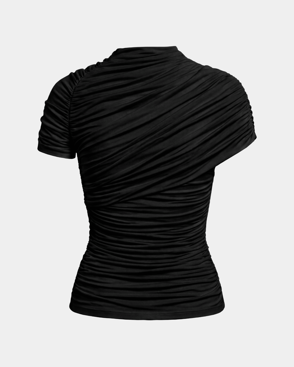 The Draped Shoulder Tee