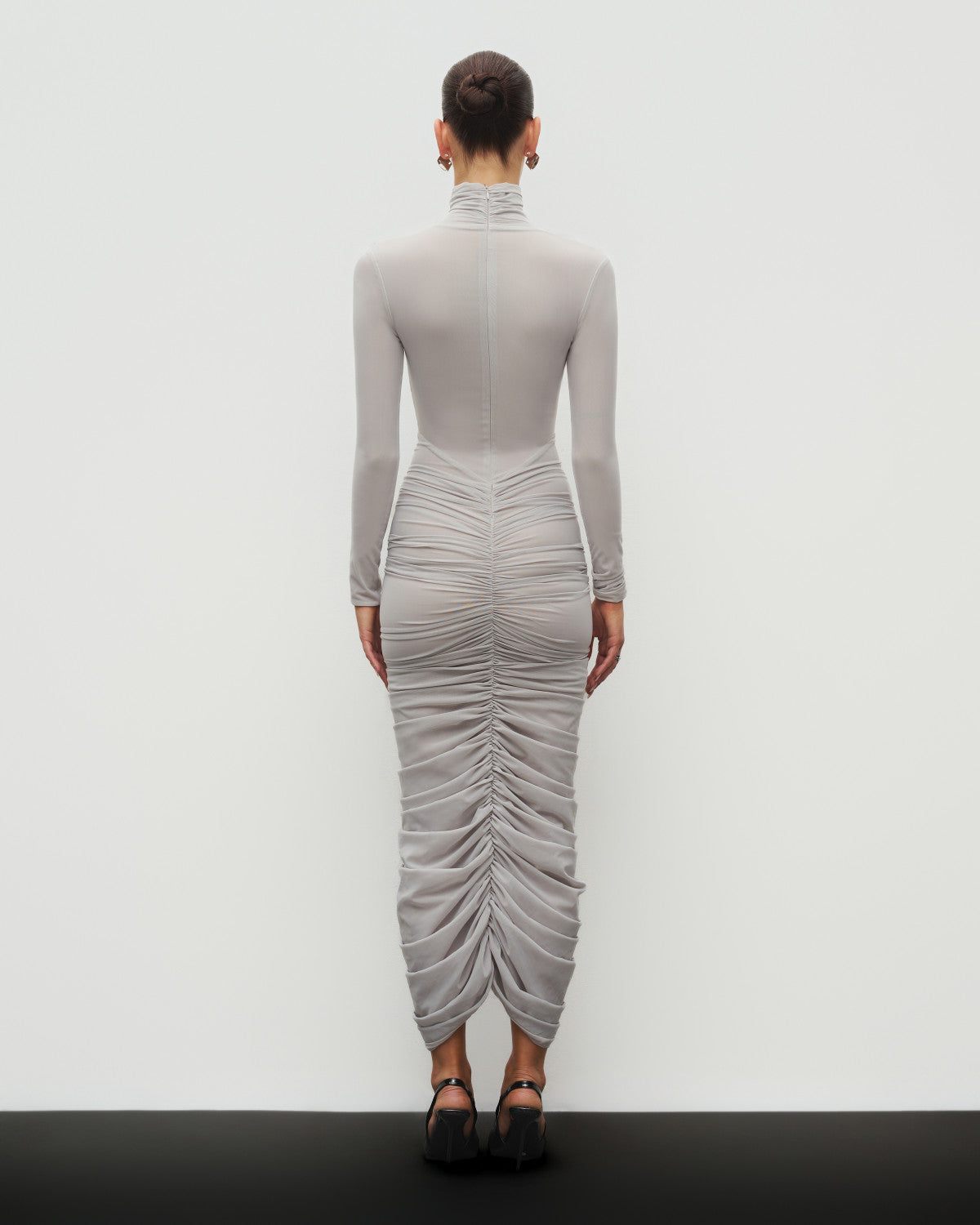 The Ruched Maxi Dress