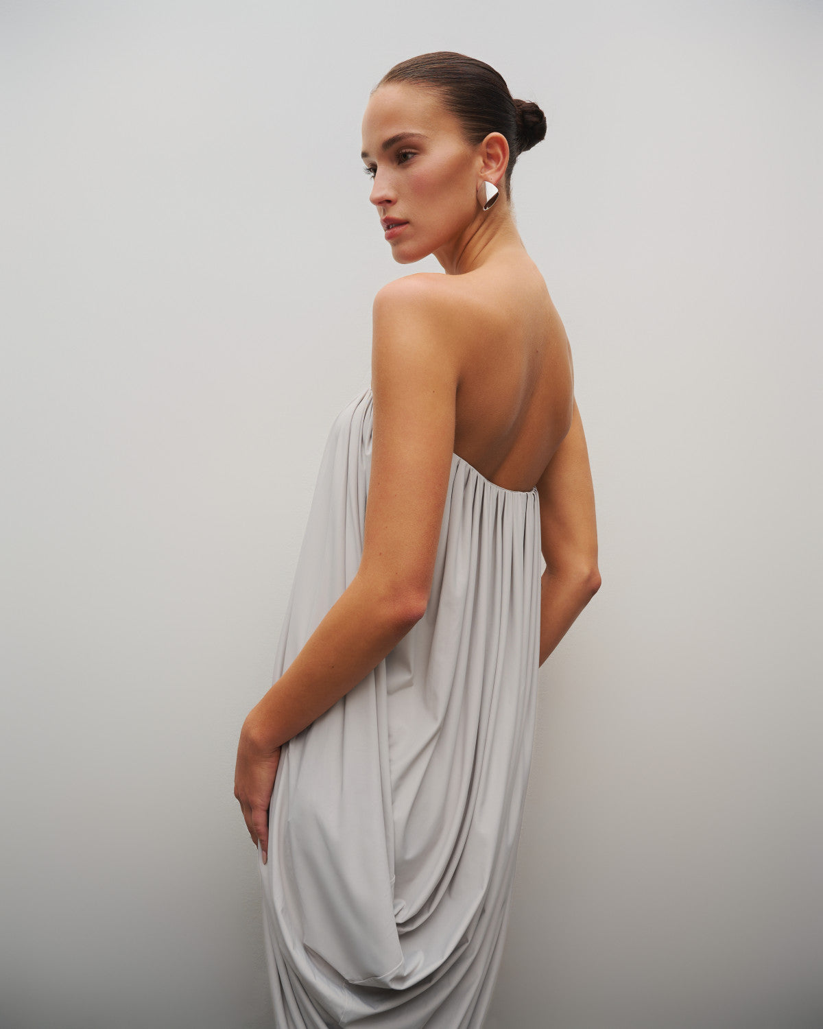 The Fluid Column Dress