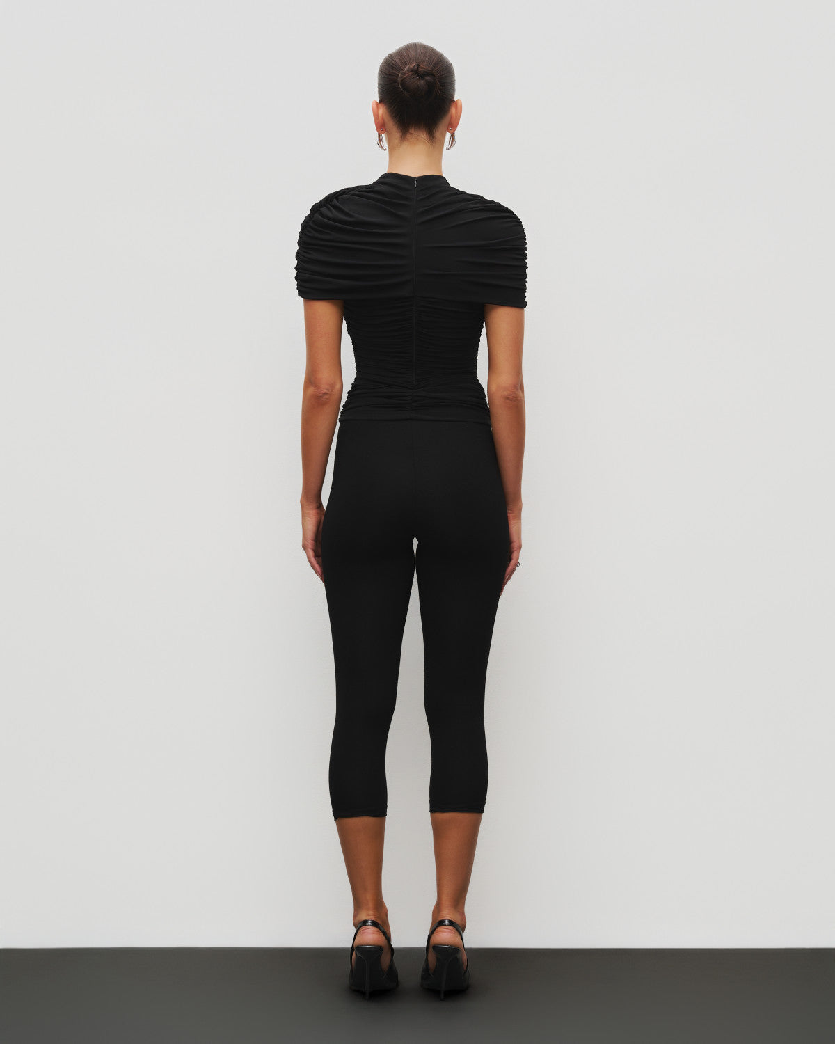 The Draped Shoulder Top