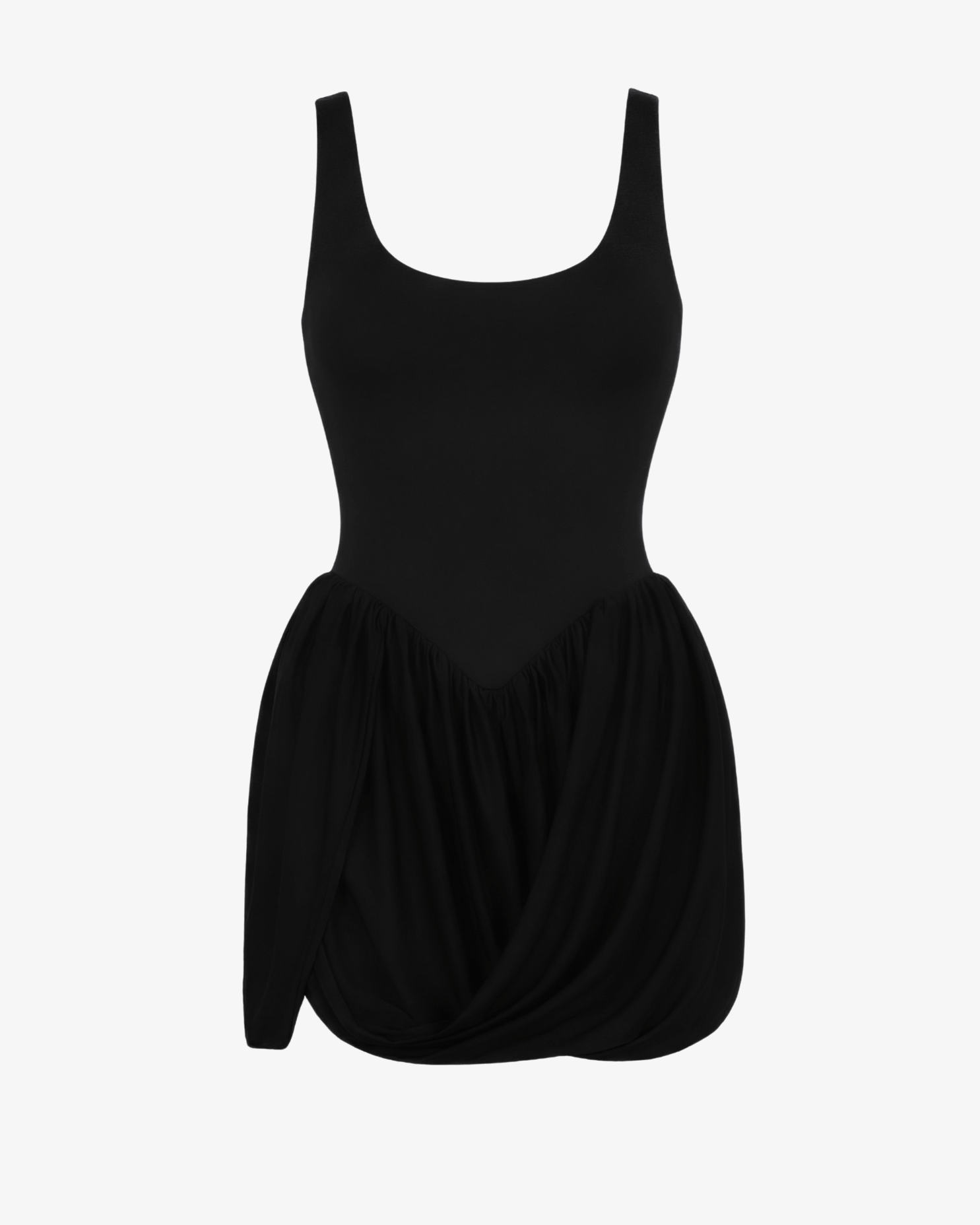 The Sculpt Drape Mini Dress
