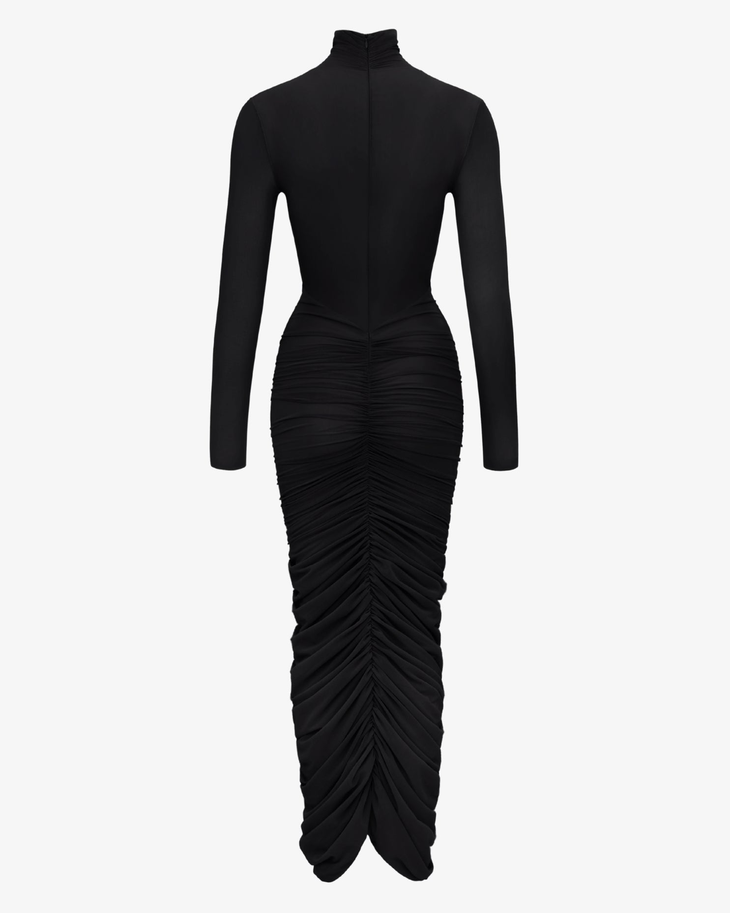 The Ruched Maxi Dress