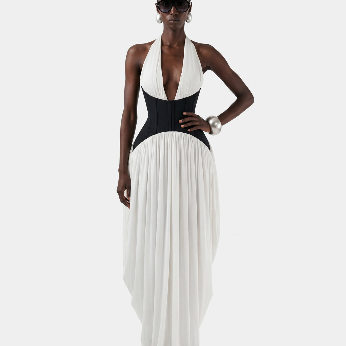 The Halter Corset Gown